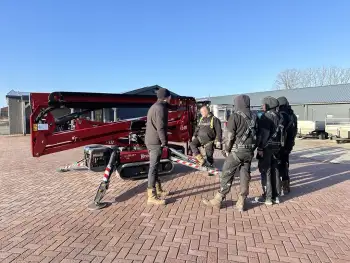 Jan 2024 Hoogwerker cursus verzorgd door Veiligheidscentrum Noord