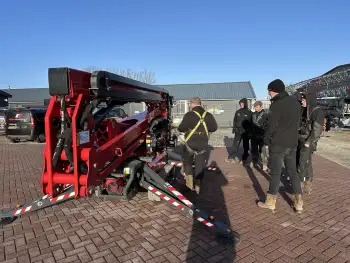 Jan 2024 Hoogwerker cursus verzorgd door Veiligheidscentrum Noord