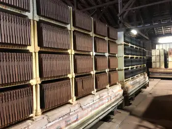 Dakpanvervanging op bezoek Nelskamp fabriek in Schermbeck rondleiding productie keramische dakpannen