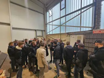 Bezoek aan de Nelskamp dakpannen fabriek in Schermbeck