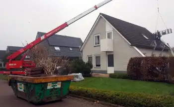 Dakvernieuwing toegepast op een woning in Harkstede