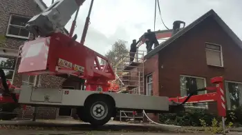 Dakvernieuwing aan de oosterkade in Stadskanaal