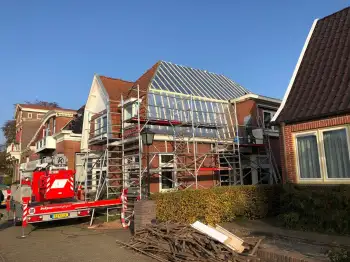 Dakvernieuwing wildervank Tuile du Nord Opalys keramische dakpan