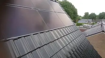 Borger Zonnepanelen geintergreerd in het dak