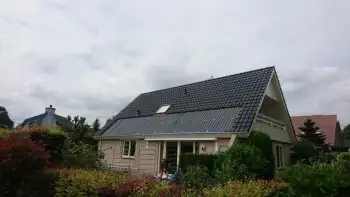 Zonneceldakpannen 1 op 1 vervanging van dakpannen in Beilen