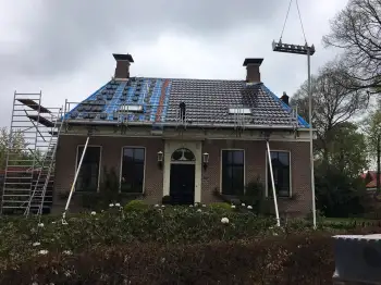 Woning in Zuidbroek voorzien van ZEP zonneceldakpannen