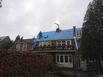 4 woningen in Assen voorzien van nieuwe Koramic vhv dakpannen