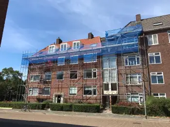 Dakpannen vervangen appartementencomplex VvE in Groningen
