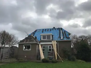 Nieuw weerdinge nieuwe pannen de Madura leikleur en een nieuw dakkapel geplaatst