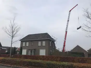 Nieuw weerdinge nieuwe pannen de Madura leikleur en een nieuw dakkapel geplaatst