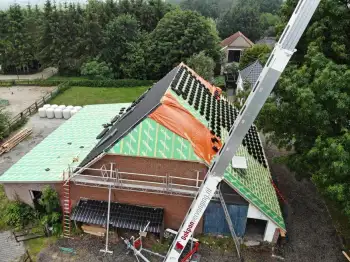 Nieuwe dakpannen in buinerveen multibouw