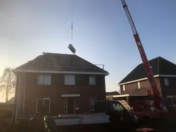 Dakvernieuwing met Nelskamp dakpannen in Scheemda