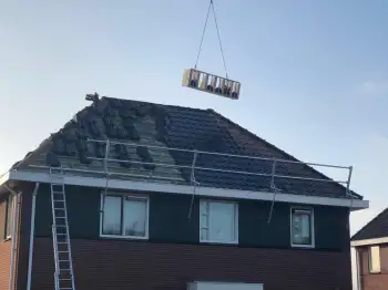 Dakvernieuwing met Nelskamp dakpannen in Scheemda