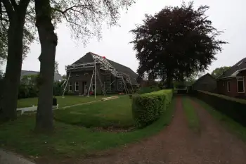 Dak renovatie van boerderij in Gasselternijveen