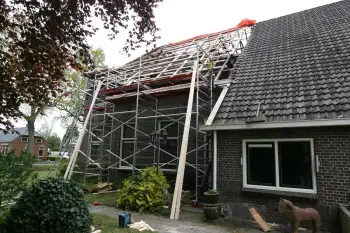 Dak renovatie van boerderij in Gasselternijveen