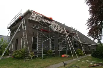 Dak renovatie van boerderij in Gasselternijveen