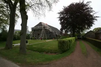 Dak renovatie van boerderij in Gasselternijveen