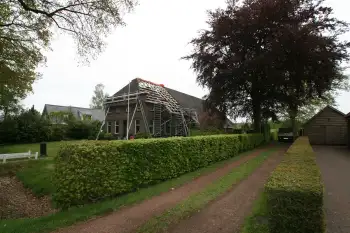 Dak renovatie van boerderij in Gasselternijveen