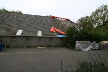 Dak renovatie van boerderij in Gasselternijveen