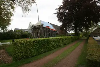 Dak renovatie van boerderij in Gasselternijveen