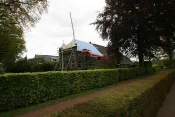 Dak renovatie van boerderij in Gasselternijveen