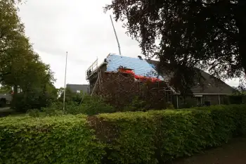 Dak renovatie van boerderij in Gasselternijveen