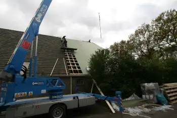 Dak renovatie van boerderij in Gasselternijveen