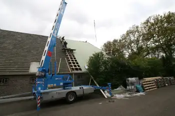 Dak renovatie van boerderij in Gasselternijveen