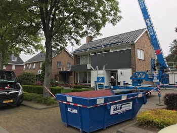 Musselkanaal complete dak vervanging nieuwe Nelskamp f12 gelegd Musselkanaal complete dak vervanging nieuwe Nelskamp f12 gelegd