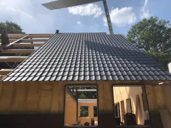 Nieuw-Buinen Boerderij voorzien van dakpanprofielplaten Speelman