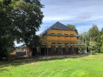 Nieuw-Buinen Boerderij voorzien van dakpanprofielplaten Speelman