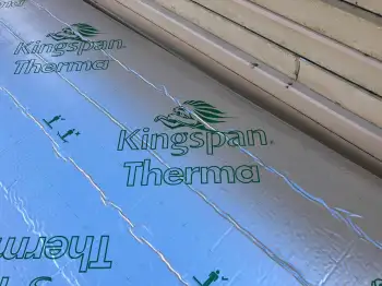 Rolde dak isoleren kingspan therma TP10 Nelskamp f12 u dakpannen