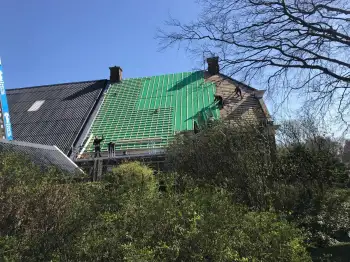 in Uithuizen woning voorzien van unidek isolatie en Nelskamp d13u