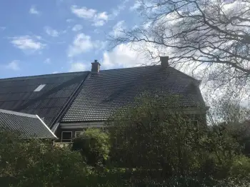 in Uithuizen woning voorzien van unidek isolatie en Nelskamp d13u