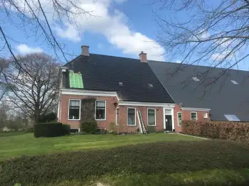 in Uithuizen woning voorzien van unidek isolatie en Nelskamp d13u